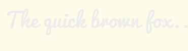 Image with Font Color ECECEC and Background Color FEFBE8